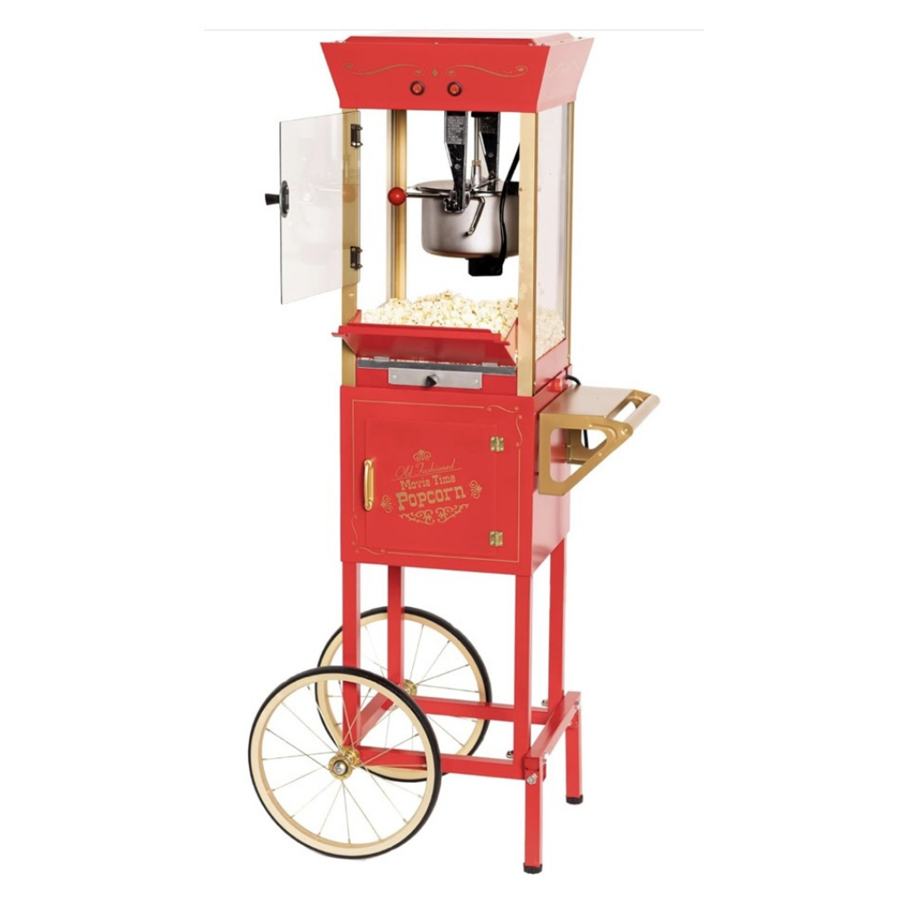 popcorn machine cart