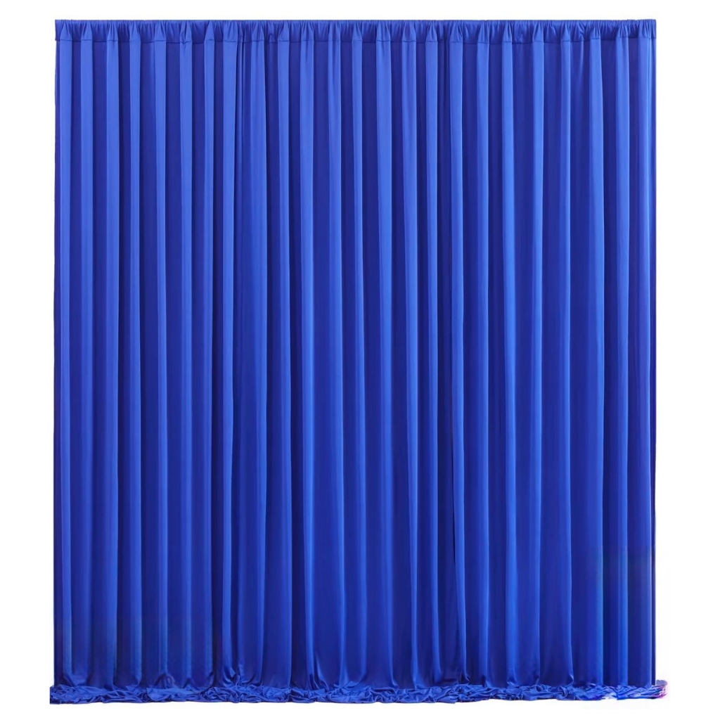 royal blue backdrop